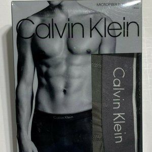 Calvin Klein Microfiber Stretch Boxer Brief - Gray - XL - NP2147N - New In Box